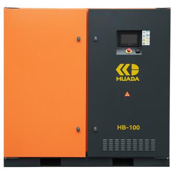 HuaDa HB-100 Medium-Voltage Permanent Magnet Variable Frequency Screw Air Compressor – 75 kW Flagship Laser Cutting Compressor