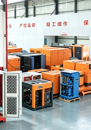 chaîne de production de compresseur d'air à vis